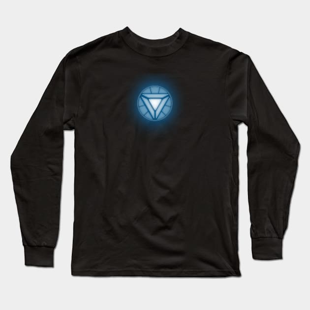 Arc Reactor Long Sleeve T-Shirt by Spaksu